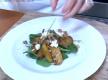 Roasted Golden Beet Salad with Baby Watercress, Endives, Goat Cheese and Walnuts
